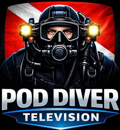 Pod Diver Television logo