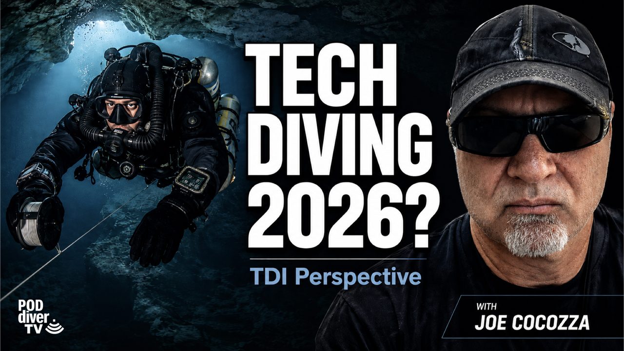 Thumbnail: Tech Diving 2026? TDI Perspective